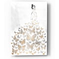 thumbnail image 1 of Epic Art 'Fluttering Gown I' by Annie Warren, Acrylic Glass Wall Art, 12"x16", 1 of 2