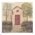 thumbnail image 1 of Epic Art 'Folk Art Outhouse III' by Pam Britton, Acrylic Glass Wall Art, 12"x12", 1 of 8