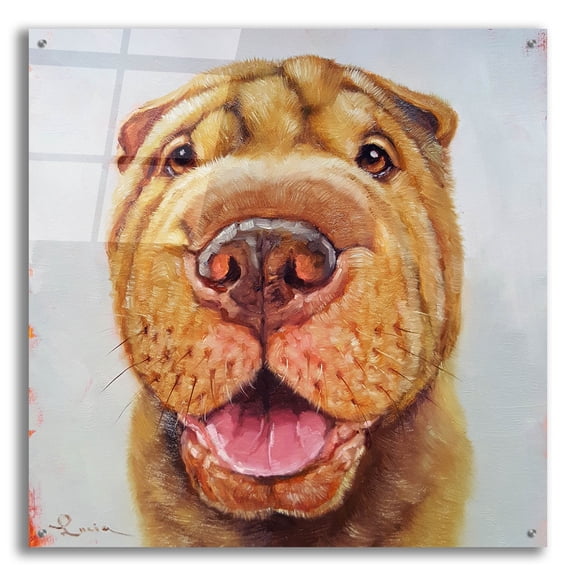 Epic Art 'Follow Your Nose 6' by Lucia Heffernan, Acrylic Glass Wall Art, 36"x36"