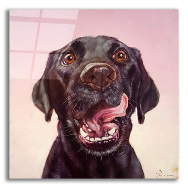 Epic Art 'Follow Your Nose 7' by Lucia Heffernan, Acrylic Glass Wall Art, 12"x12"