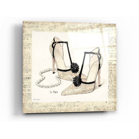 Epic Art 'From Emilys Closet I' by Emily Adams, Acrylic Glass Wall Art, 24"x24"