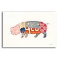 thumbnail image 1 of Epic Art 'From the Butcher II by Courtney Prahl, Acrylic Glass Wall Art, 24"x16", 1 of 8