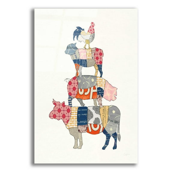 Epic Art 'From the Butcher V by Courtney Prahl, Acrylic Glass Wall Art, 12"x16"