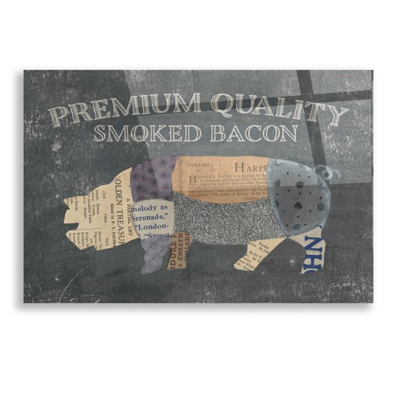 Epic Art 'From the Butcher XII' by Courtney Prahl, Acrylic Glass Wall Art, 16"x12"