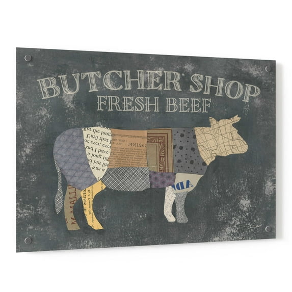 Epic Art 'From the Butcher XIII' by Courtney Prahl, Acrylic Glass Wall Art, 36"x24"