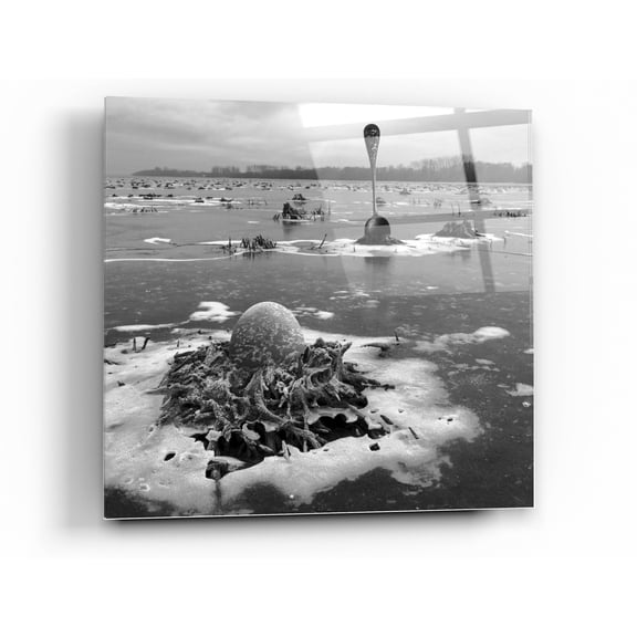 Epic Art 'Frozen Breakfast' by Dariusz Klimczak, Acrylic Glass Wall Art, 24"x24"