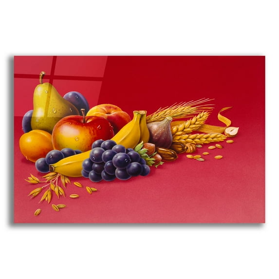 Epic Art 'Fruit ' by Harro Maass, Acrylic Glass Wall Art, 24"x16"