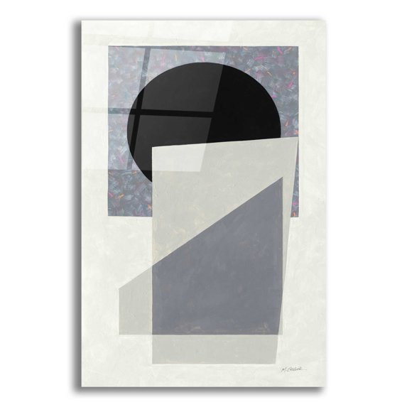 Epic Art 'Full Moon I' by Mike Schick, Acrylic Glass Wall Art, 12"x16"