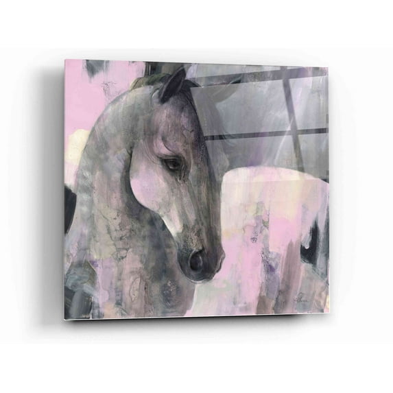 Epic Art 'Gallant' by Albena Hristova, Acrylic Glass Wall Art, 12"x12"