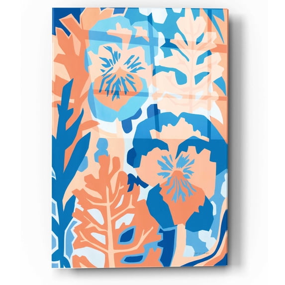 Epic Art 'Garden Glory' by Megan Gallagher, Acrylic Glass Wall Art, 12"x16"