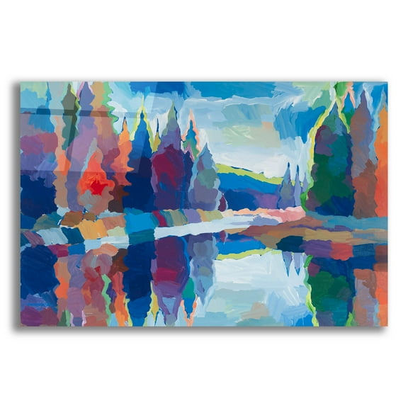 Epic Art 'Gateway to Paradise' by Hooshang Khorasani, Acrylic Glass Wall Art, 24"x16"