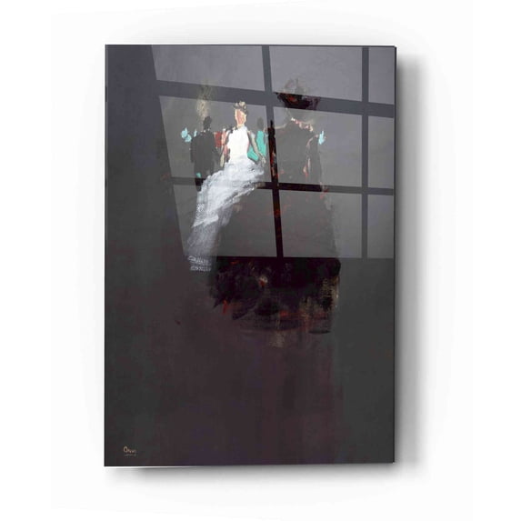 Epic Art 'Gathering' by Oscar Alvarez Pardo, Acrylic Glass Wall Art, 16"x24"