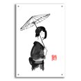 thumbnail image 1 of Epic Art 'Geisha Umbrella' by Pechane, Acrylic Glass Wall Art, 24"x36", 1 of 8