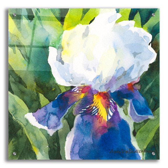 Epic Art 'Gem'  by Annelein Beukenkamp Acrylic Glass Wall Art, 24" x 24"
