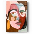 thumbnail image 1 of Epic Art 'Geo Face II' by Victoria Borges, Acrylic Wall Art, 12"x16", 1 of 2
