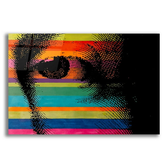 Epic Art 'George’s Eye' by Howie Green, Acrylic Glass Wall Art, 16"x12"