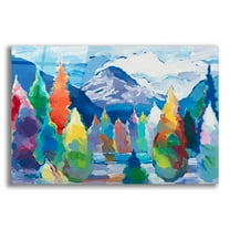 Epic Art 'Glacier Legacy #5' by Hooshang Khorasani, Acrylic Glass Wall Art, 16"x12"