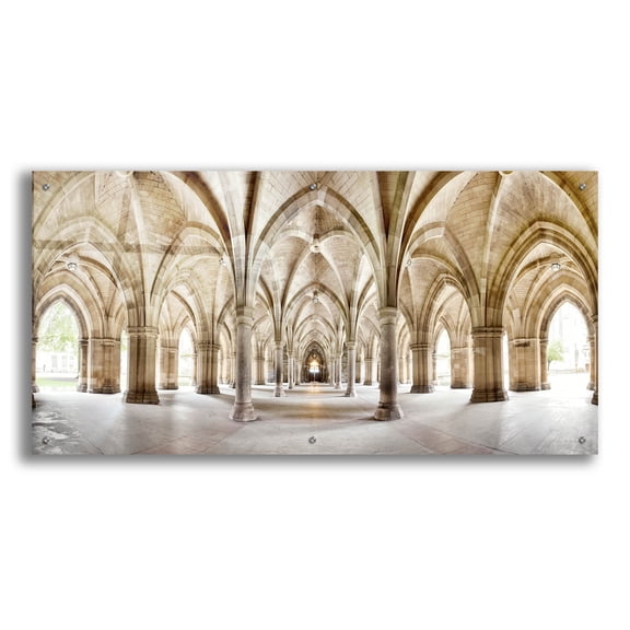 Epic Art 'Glasgow Cloisters' by Epic Portfolio, Acrylic Glass Wall Art, 48"x24"