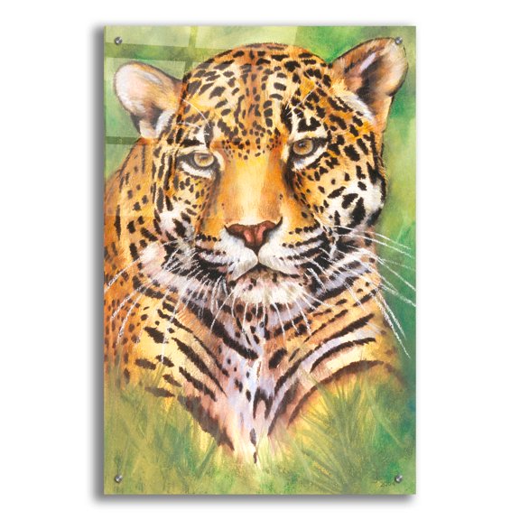 Epic Art 'Glimmer' by Barbara Keith, Acrylic Glass Wall Art, 24"x36"