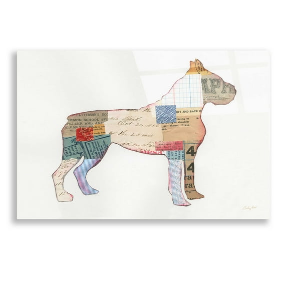 Epic Art 'Good Dog I' by Courtney Prahl, Acrylic Glass Wall Art, 24"x16"