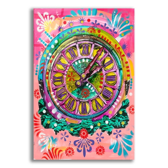 Epic Art 'Grandfather Clock'  by Dean Russo Acrylic Glass Wall Art, 16" x 24"