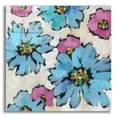 thumbnail image 1 of Epic Art 'Graphic Pink and Blue Floral II' by Silvia Vassileva, Acrylic Glass Wall Art, 12"x12", 1 of 13