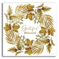 thumbnail image 1 of Epic Art 'Grateful Blessed Fall Wreath' by Cindy Jacobs, Acrylic Glass Wall Art, 12"x12", 1 of 13