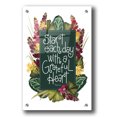 thumbnail image 1 of Epic Art 'Grateful Heart' by House Fenway, Acrylic Glass Wall Art, 24"x36", 1 of 3