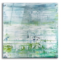Epic Art ' Green Field' by Radek Smach, Acrylic Glass Wall Art, 24"x24"