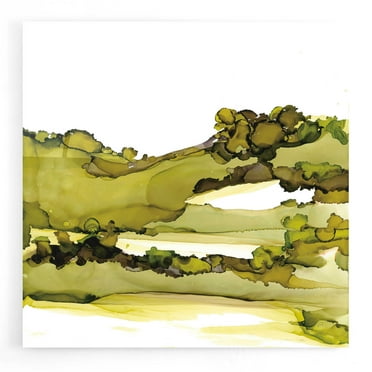 Epic Art 'Greenscape I' by Chris Paschke, Acrylic Glass Wall Art, 12"x12"