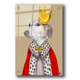 thumbnail image 1 of Epic Art 'Greyhound Queen' by Fab Funky, Acrylic Glass Wall Art, 24"x36", 1 of 3