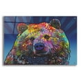 thumbnail image 1 of Epic Art 'Grizz' by Dean Russo, Acrylic Glass Wall Art, 36"x24", 1 of 8
