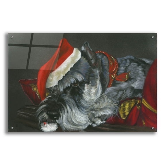 Epic Art 'Grumpy' by Barbara Keith, Acrylic Glass Wall Art, 36"x24"