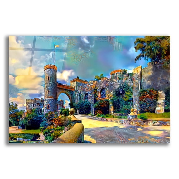 Epic Art 'Guanajuato Mexico Castillo de Santa Cecilia entrance' by Pedro Gavidia, Acrylic Glass Wall Art, 16"x12"