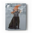 thumbnail image 1 of Epic Art 'Halloween Black Cat in Witches Hat' by Fab Funky Acrylic Glass Wall Art, 24"x36", 1 of 3