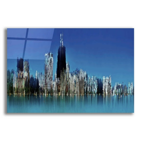 Epic Art 'Hancock' by David Manlove, Acrylic Glass Wall Art, 16"x12"