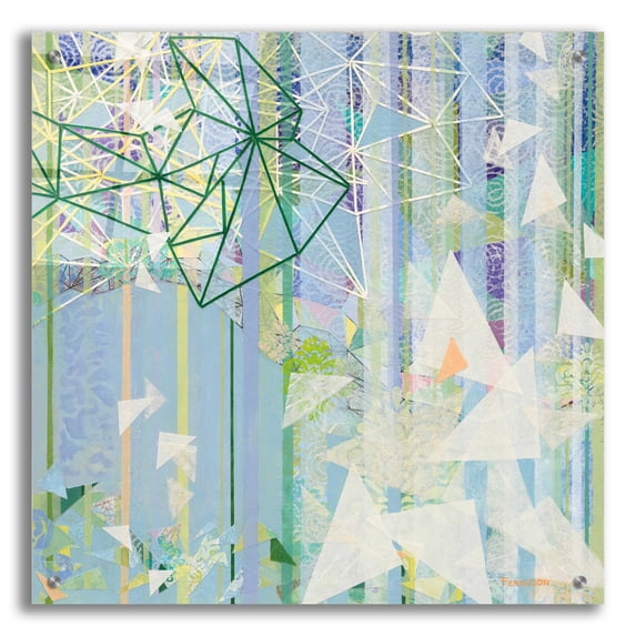 Epic Art 'Hanging Around II' by Kathy Ferguson, Acrylic Glass Wall Art, 24"x24"