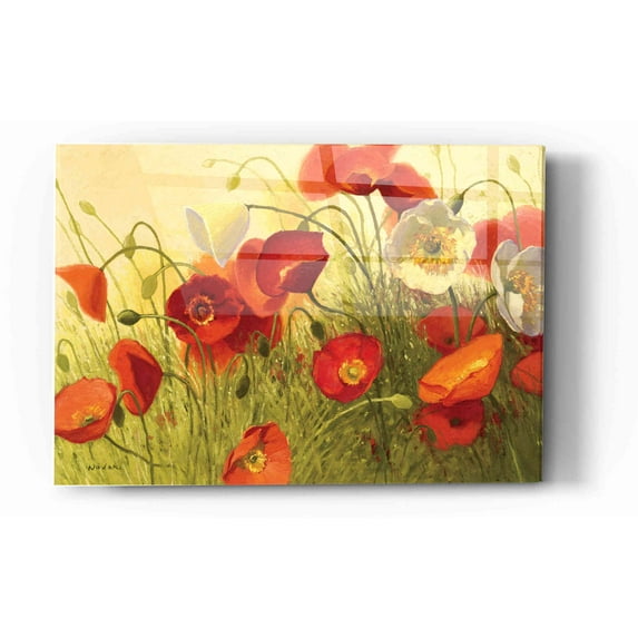 Epic Art 'Havin a Heat Wave' by Shirley Novak, Acrylic Glass Wall Art, 12"x16"