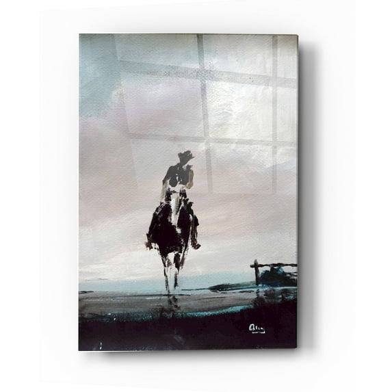 Epic Art 'Hazy' by Oscar Alvarez Pardo, Acrylic Glass Wall Art, 24"x36"