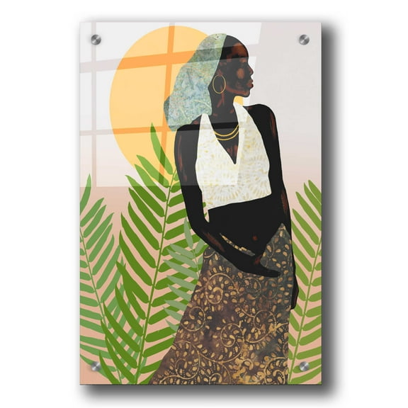 Epic Art 'Her Grace' by Alonzo Saunders, Acrylic Glass Wall Art, 24"x36"