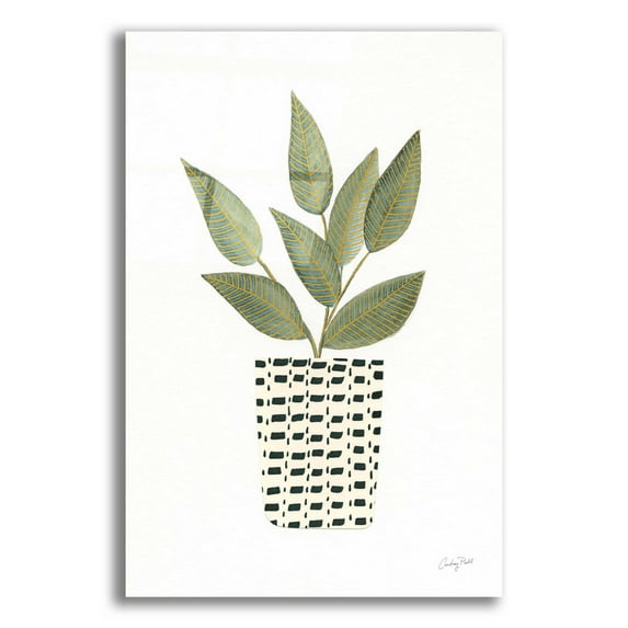 Epic Art 'Herb Garden III by Courtney Prahl, Acrylic Glass Wall Art, 12"x16"