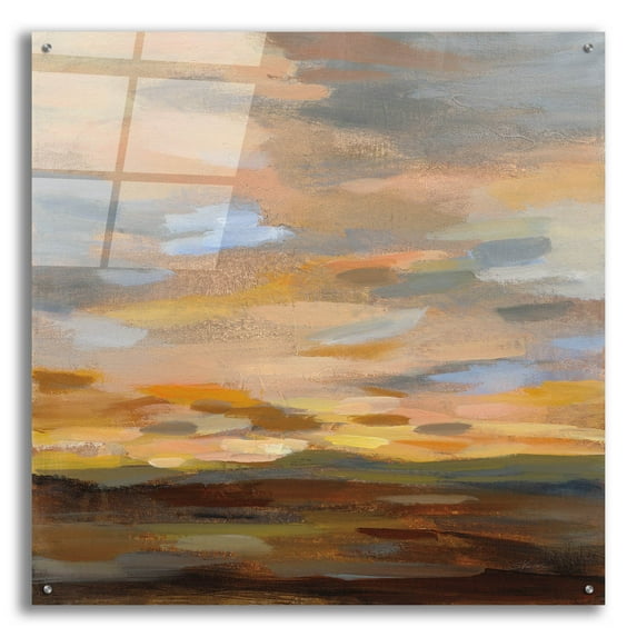 Epic Art 'High Desert Sky III' by Silvia Vassileva, Acrylic Glass Wall Art, 36"x36"