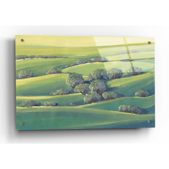 Epic Art 'Hillside View II' by Tim O'Toole, Acrylic Glass Wall Art, 36"x24"