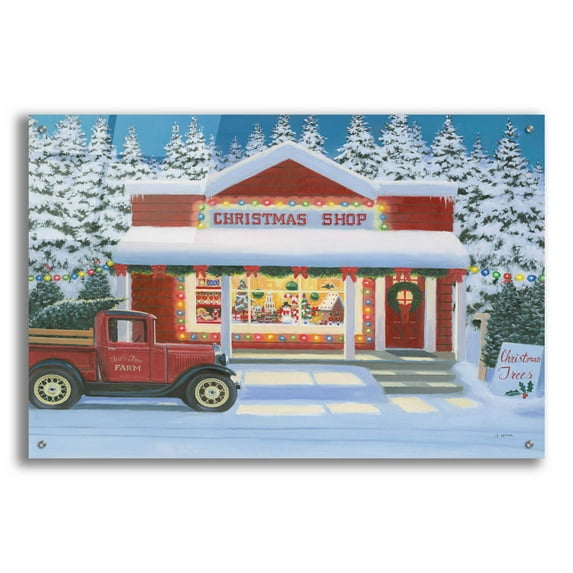 Epic Art 'Holiday Moments II' by James Wiens, Acrylic Glass Wall Art, 36"x24"