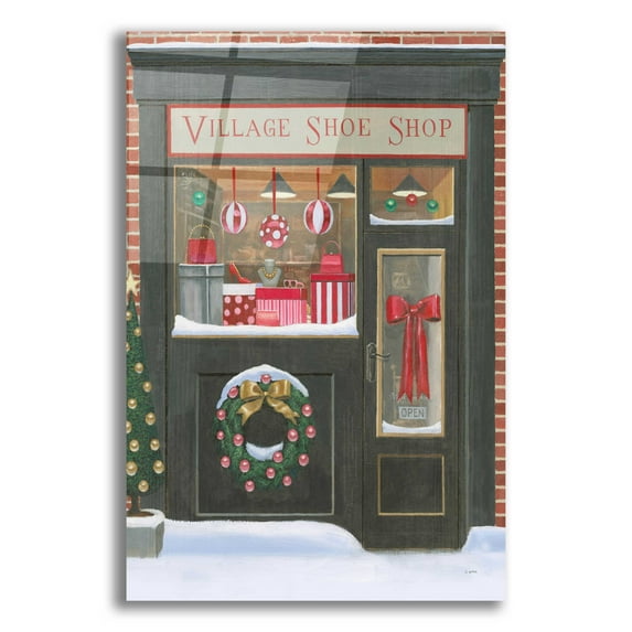Epic Art 'Holiday Moments IV' by James Wiens, Acrylic Glass Wall Art, 16"x24"