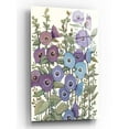 thumbnail image 1 of Epic Art 'Hollyhocks in Bloom II' by Tim O'Toole, Acrylic Glass Wall Art, 16"x24", 1 of 3