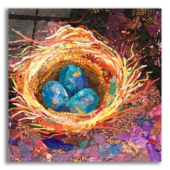 Epic Art 'Home' by St. Hilaire Elizabeth, Acrylic Glass Wall Art, 36"x36"