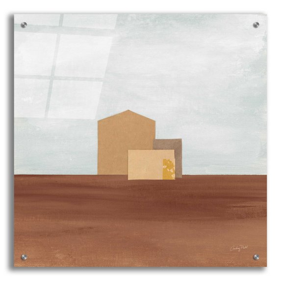 Epic Art 'Homeward I by Courtney Prahl, Acrylic Glass Wall Art, 24"x24"