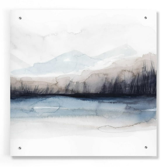 Epic Art 'Horizon Shadow I' by Grace Popp, Acrylic Glass Wall Art, 24"x24"