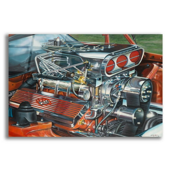 Epic Art 'Horse Power' by Ed Roberts, 16"x12"